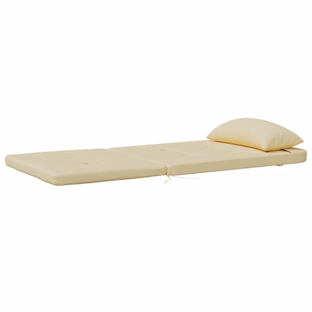 Produktbild för Solstolsdynor 2 st beige oxfordtyg