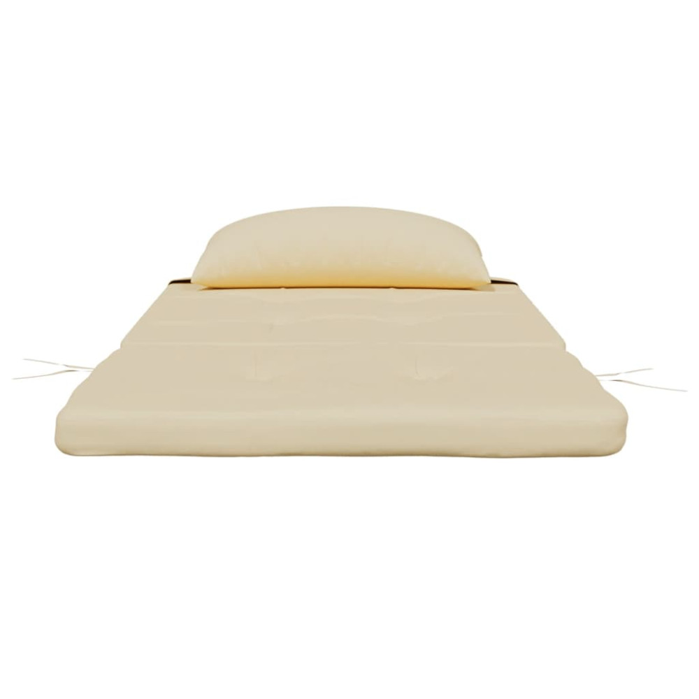 Produktbild för Solstolsdynor 2 st beige oxfordtyg