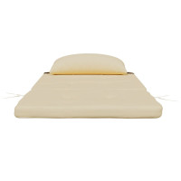 Produktbild för Solstolsdynor 2 st beige oxfordtyg