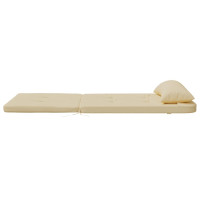 Produktbild för Solstolsdynor 2 st beige oxfordtyg