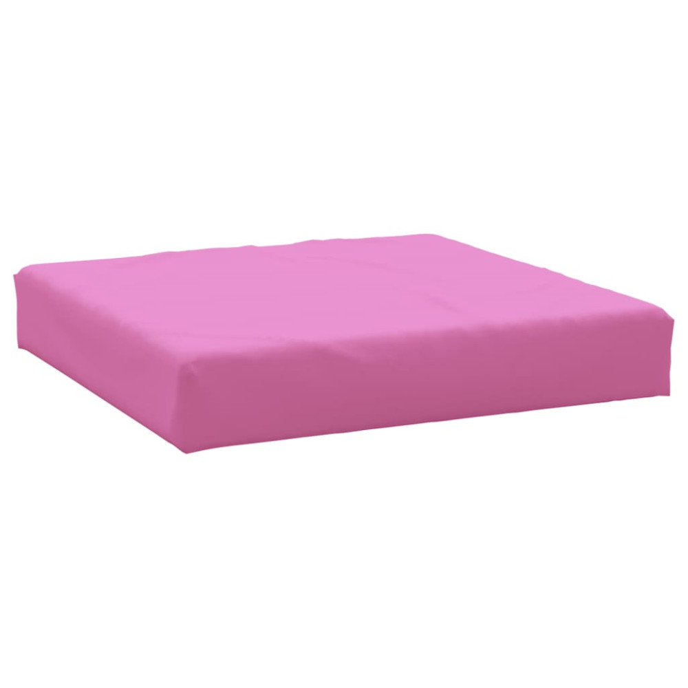 Produktbild för Palldyna rosa 60x60x8 cm oxfordtyg