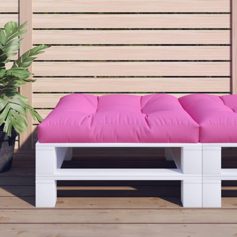 Produktbild för Palldyna rosa 70x70x12 cm tyg