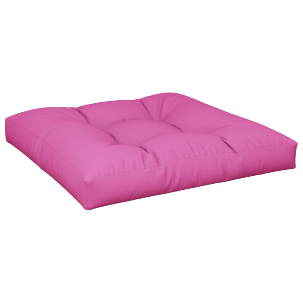 Produktbild för Palldyna rosa 70x70x12 cm tyg
