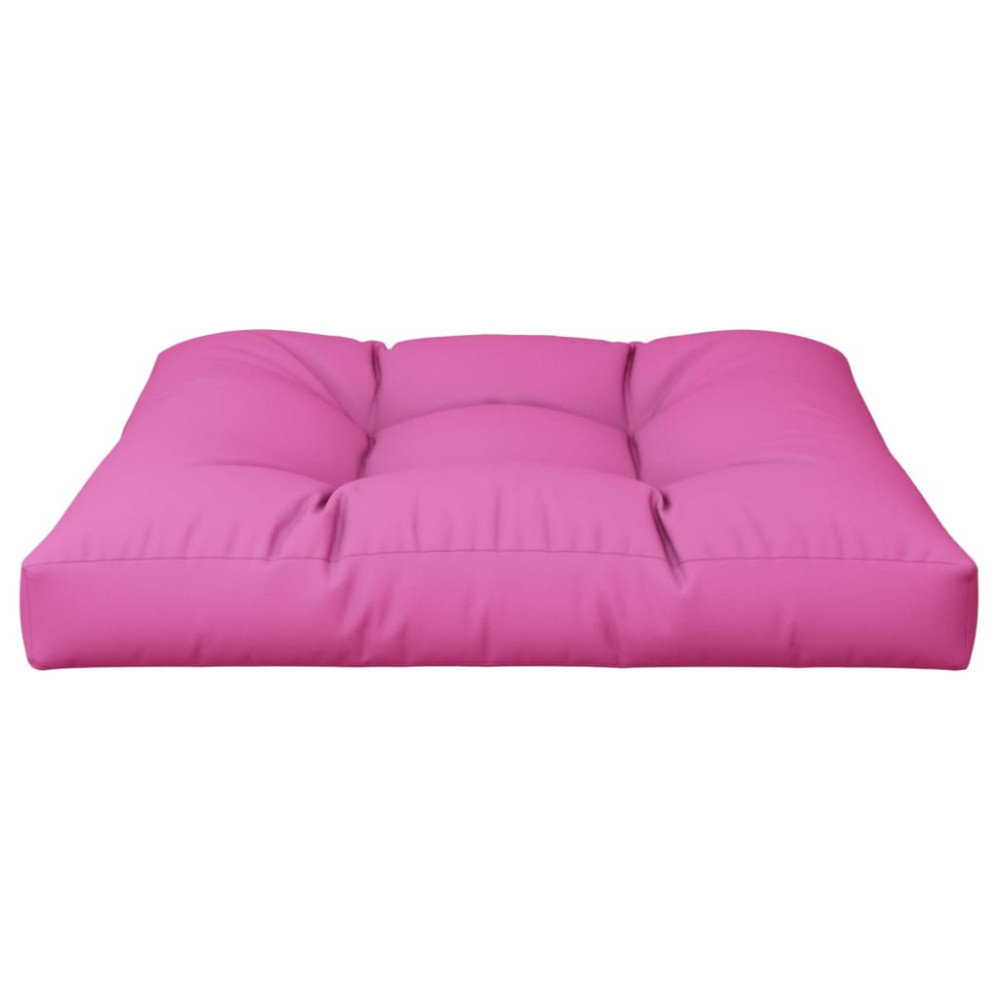 Produktbild för Palldyna rosa 70x70x12 cm tyg