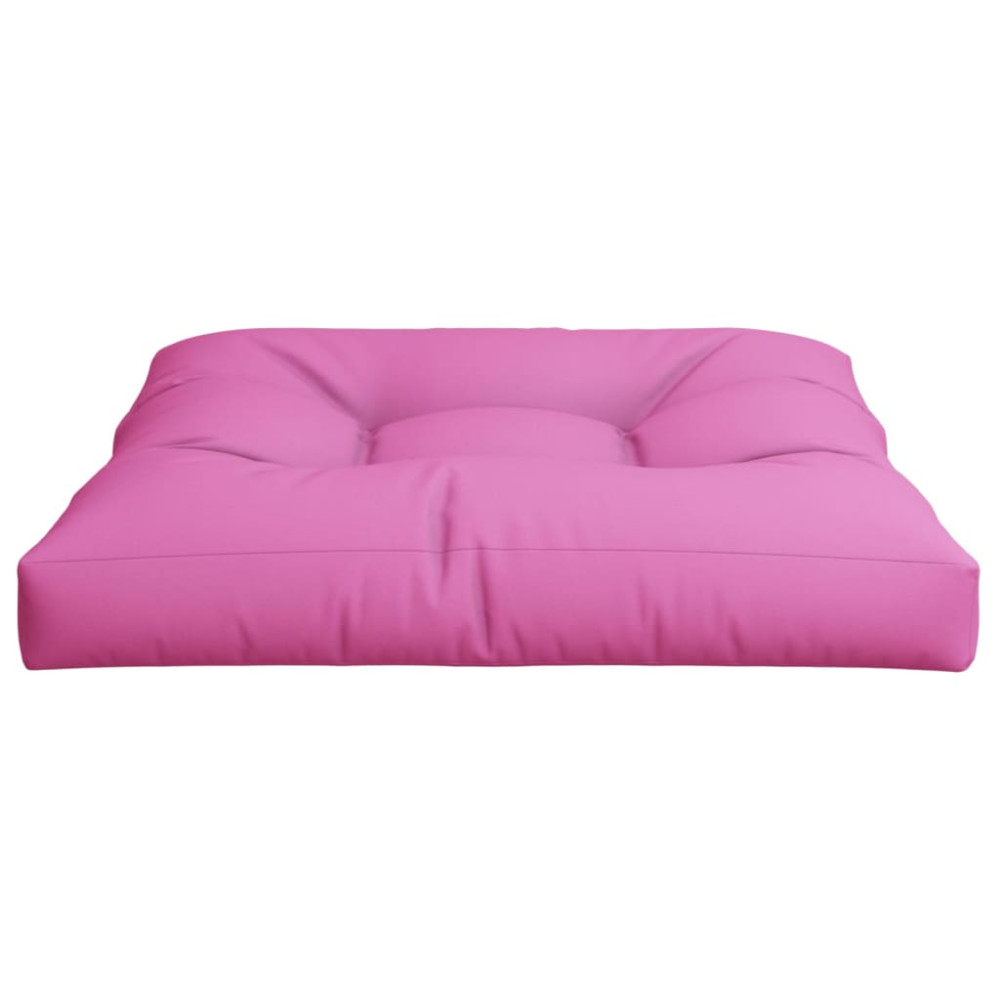 Produktbild för Palldyna rosa 70x70x12 cm tyg