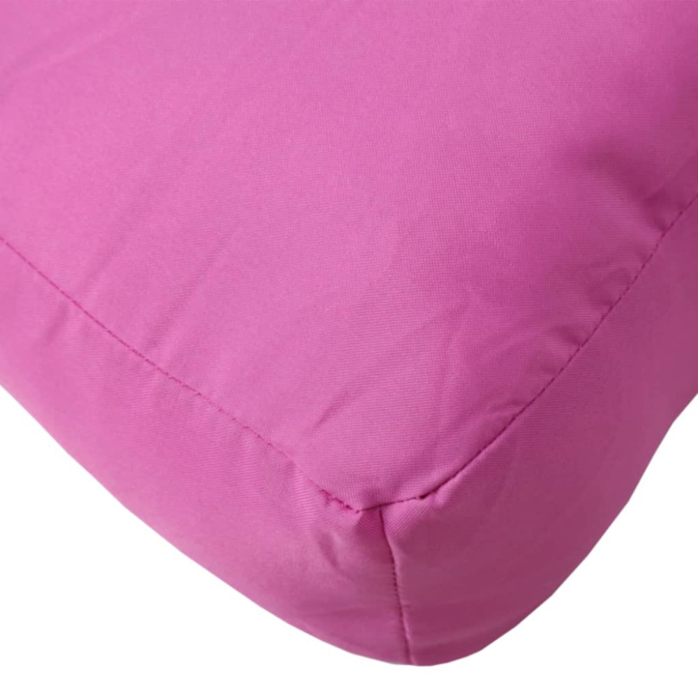 Produktbild för Palldyna rosa 70x70x12 cm tyg