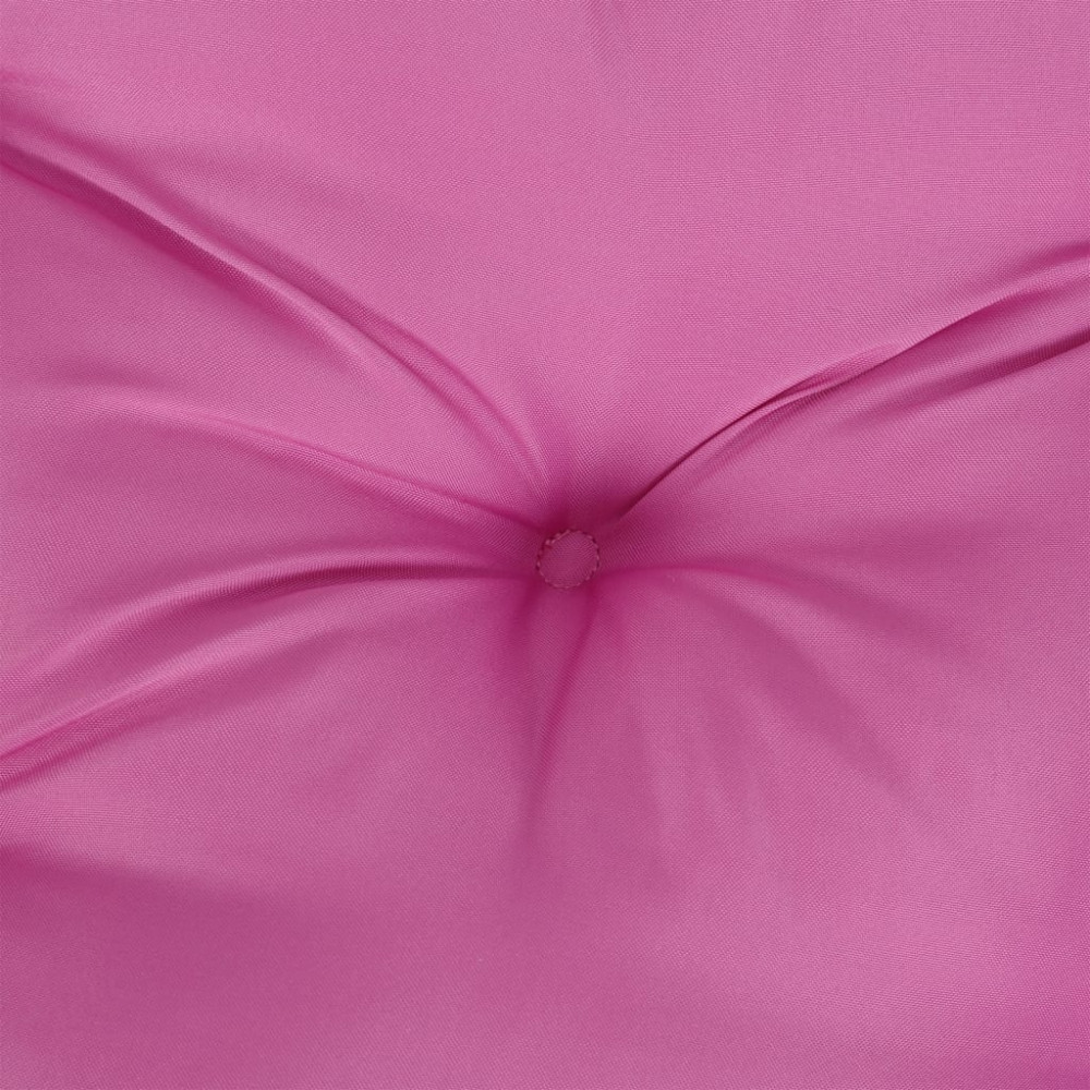 Produktbild för Palldyna rosa 70x70x12 cm tyg