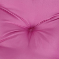 Produktbild för Palldyna rosa 70x70x12 cm tyg