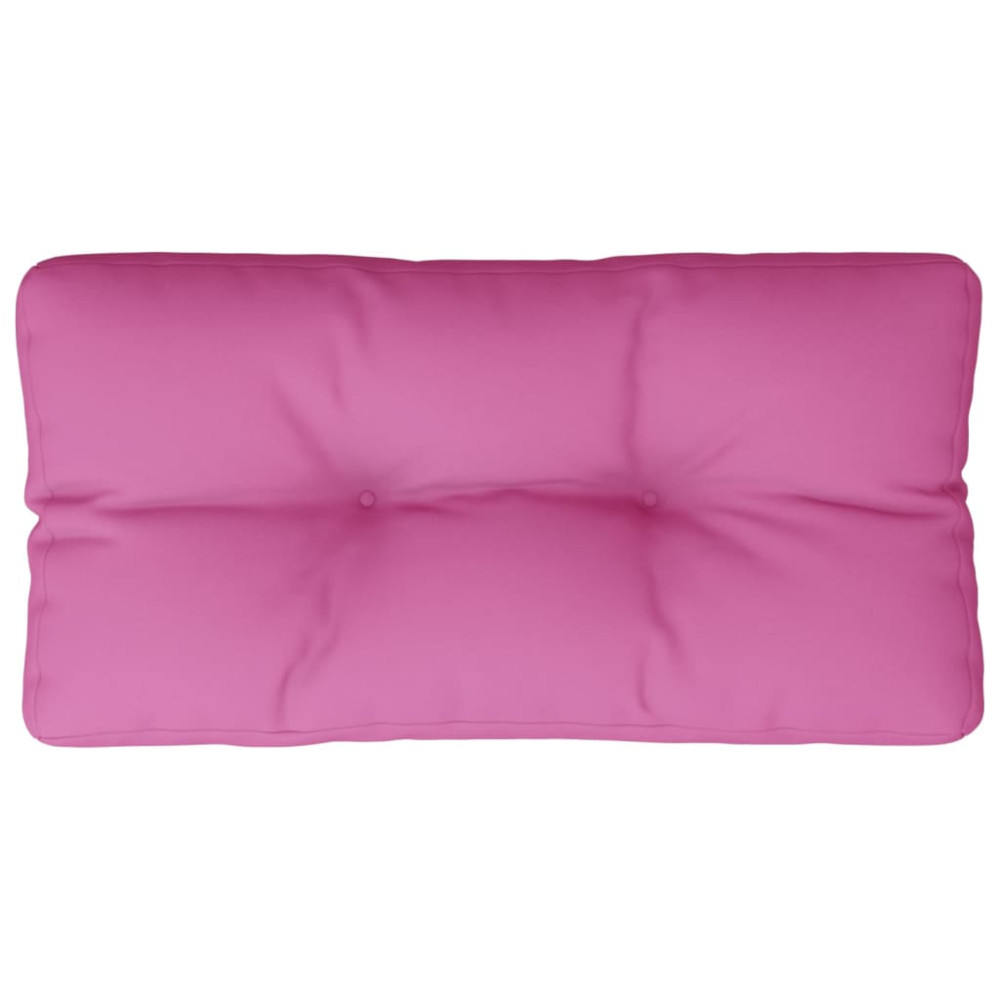 Produktbild för Palldyna rosa 70x40x12 cm tyg