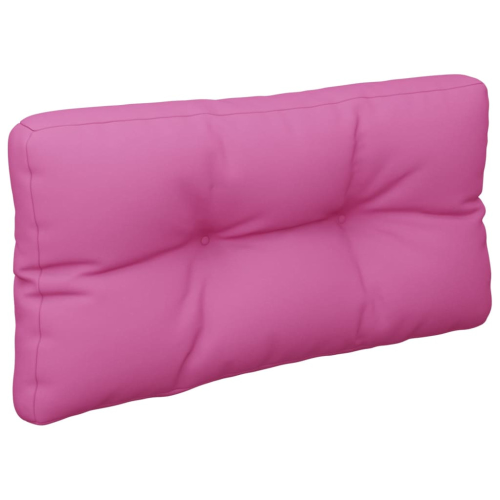 Produktbild för Palldyna rosa 70x40x12 cm tyg
