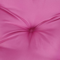 Produktbild för Palldyna rosa 70x40x12 cm tyg