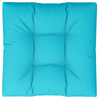 Produktbild för Palldyna turkos 70x70x12 cm tyg