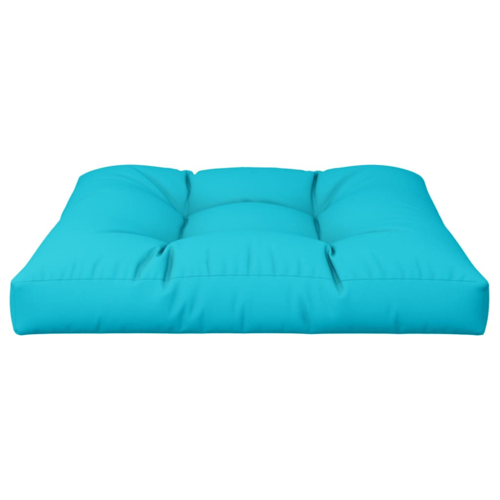 Produktbild för Palldyna turkos 70x70x12 cm tyg