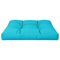Produktbild för Palldyna turkos 70x70x12 cm tyg