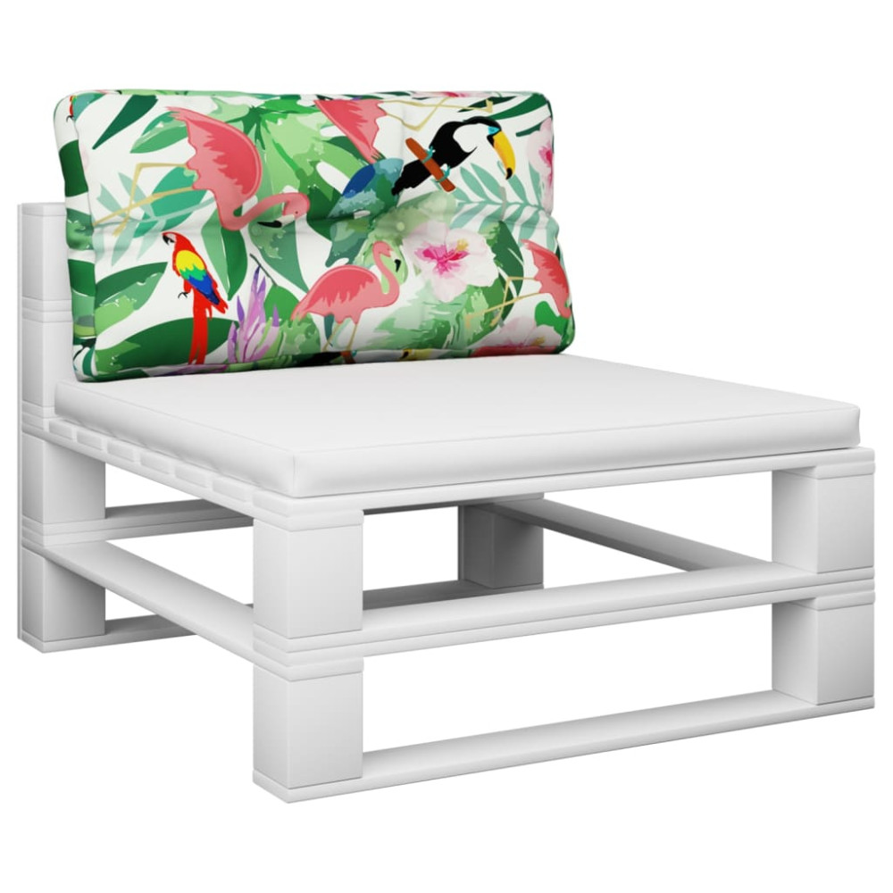 Produktbild för Palldyna flerfärgad 70x40x12 cm tyg