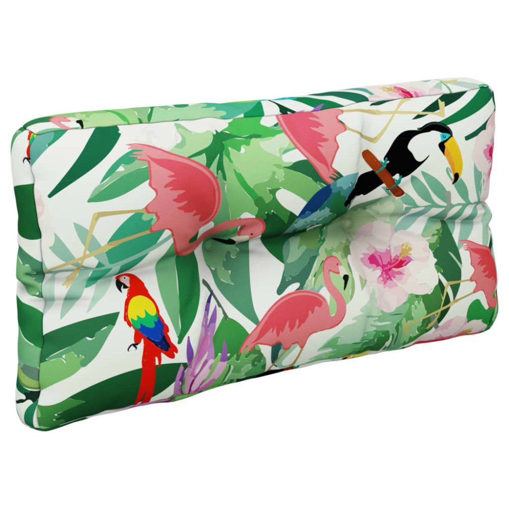 Produktbild för Palldyna flerfärgad 70x40x12 cm tyg