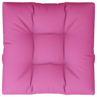 Produktbild för Palldyna rosa 80x80x12 cm tyg