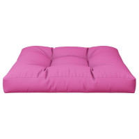 Produktbild för Palldyna rosa 80x80x12 cm tyg