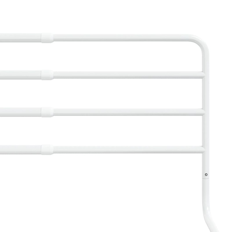 Produktbild för Sängskena för barn vit (76-137)x55 cm tyg