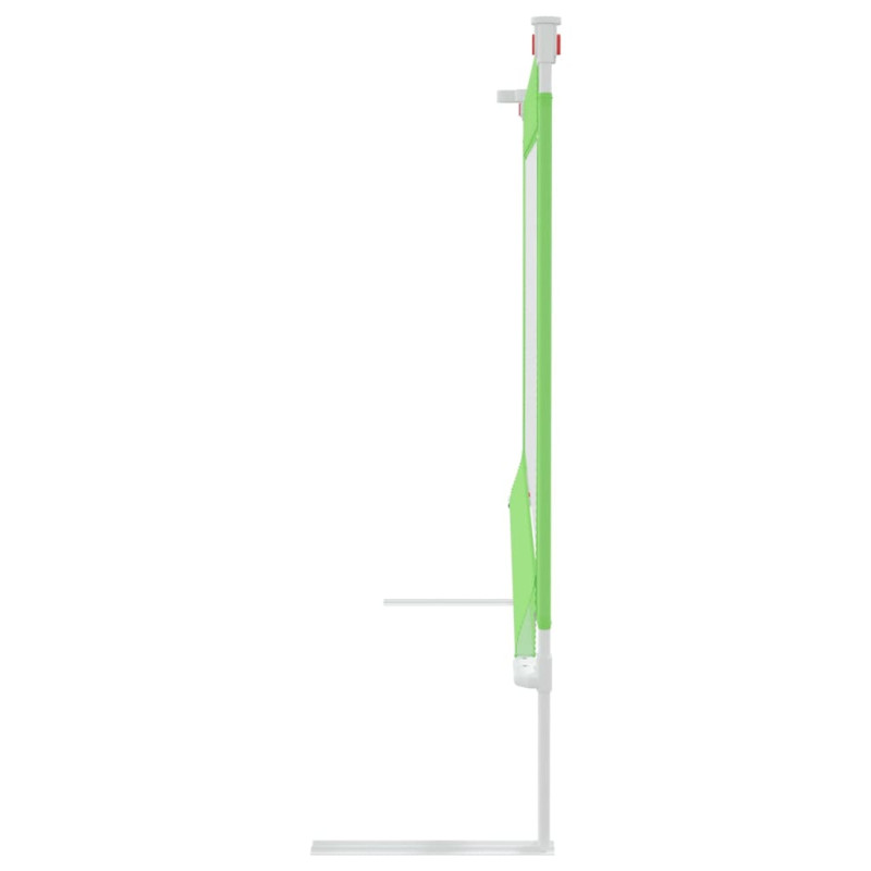Produktbild för Sängskena för barn grön 150x25 cm tyg