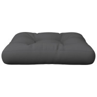 Produktbild för Palldyna antracit 60x61,5x10 cm tyg