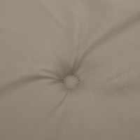 Produktbild för Bänkdyna för trädgården taupe 150x50x3 cm oxfordtyg
