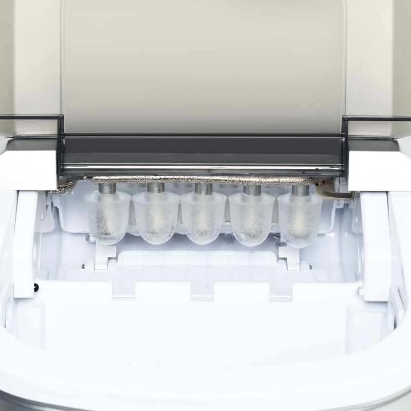 Produktbild för Ismaskin 1,4 L 15 kg / 24 h vit