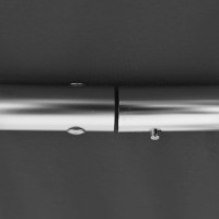 Produktbild för Båtkapell 3 bågar antracit 183x160x137 cm