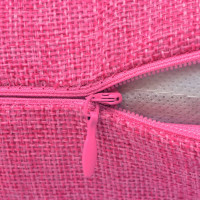Miniatyr av produktbild för Kuddöverdrag 4 st linne-design  80x80 cm rosa