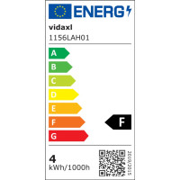 Produktbild för Vägglampor 2 st med 2 LED-filamentlampor 8 W