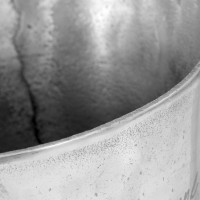 Produktbild för Champagnekylare massiv aluminium 39x29x71 cm silver