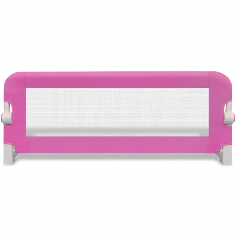 Produktbild för Sängskena för barn 2 st rosa 102x42 cm