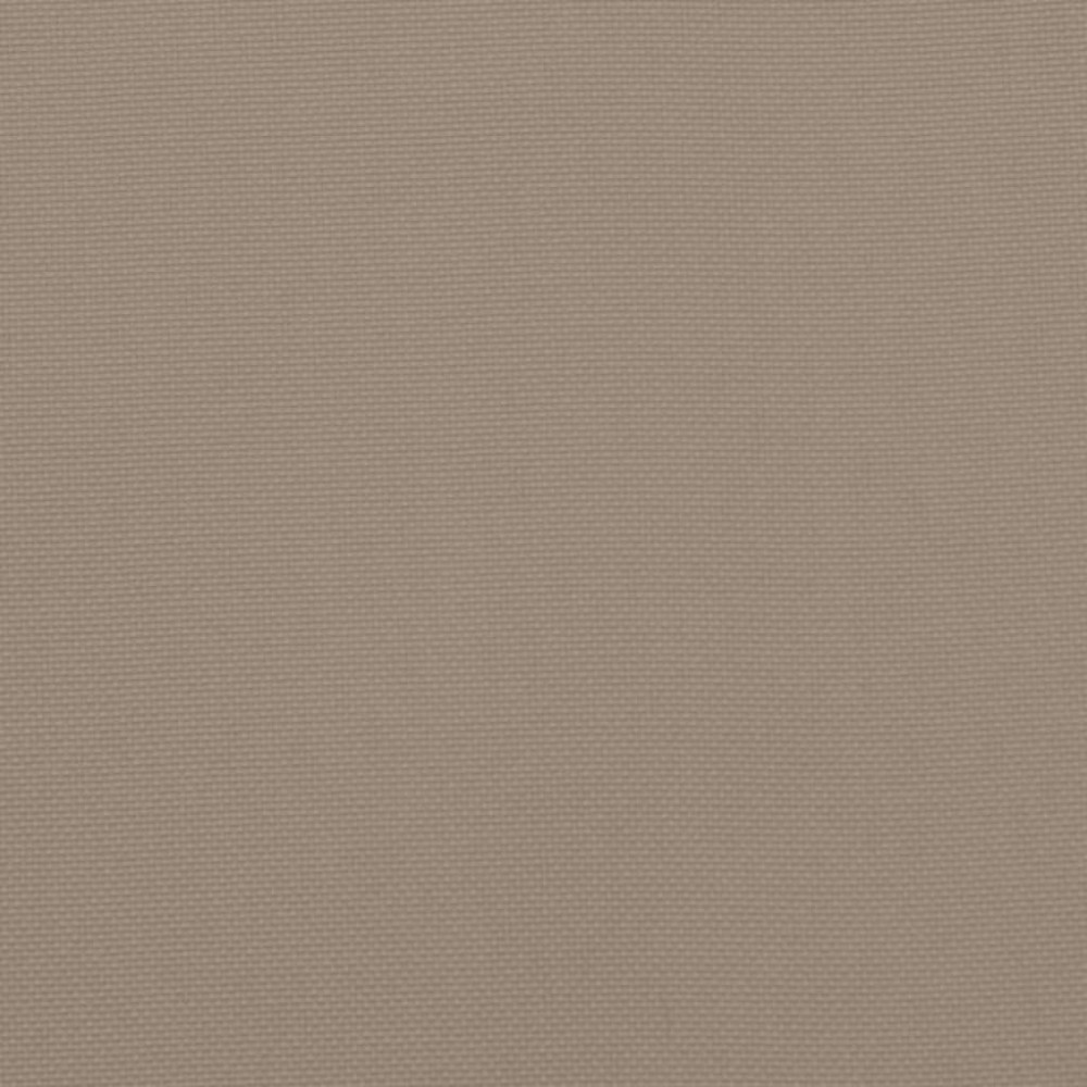 Produktbild för Stolsdynor 2 st taupe 40x40x4 cm oxfordtyg