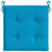 Produktbild för Stolsdynor 6 st blå 50x50x4 cm oxfordtyg