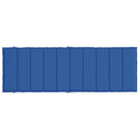Produktbild för Solsängsdyna kungsblå 186x58x4 cm oxfordtyg