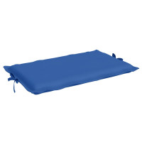 Produktbild för Solsängsdyna kungsblå 186x58x4 cm oxfordtyg