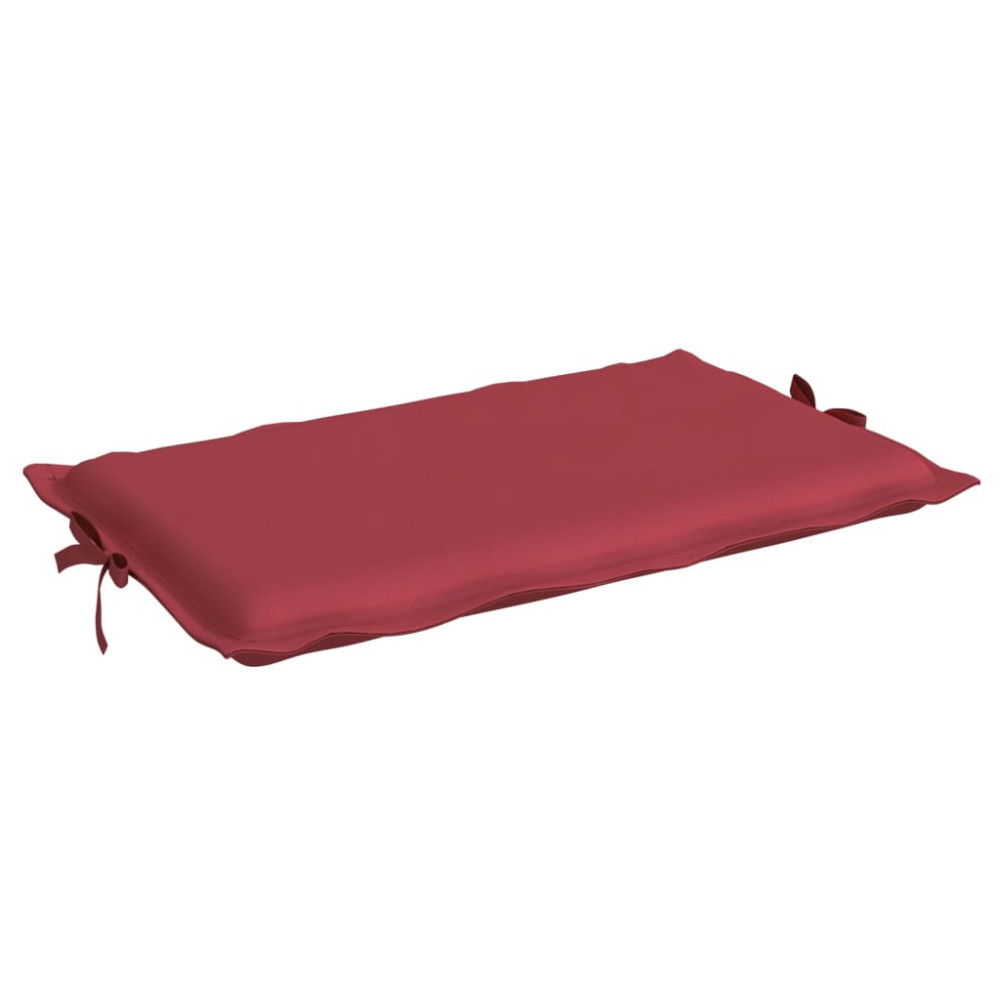 Produktbild för Solsängsdyna vinröd 186x58x4 cm oxfordtyg