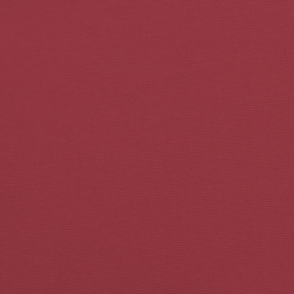 Produktbild för Solsängsdyna vinröd 186x58x4 cm oxfordtyg