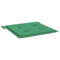 Produktbild för Stolsdynor 6 st grön 40x40x4 cm oxfordtyg