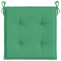 Produktbild för Stolsdynor 6 st grön 40x40x4 cm oxfordtyg