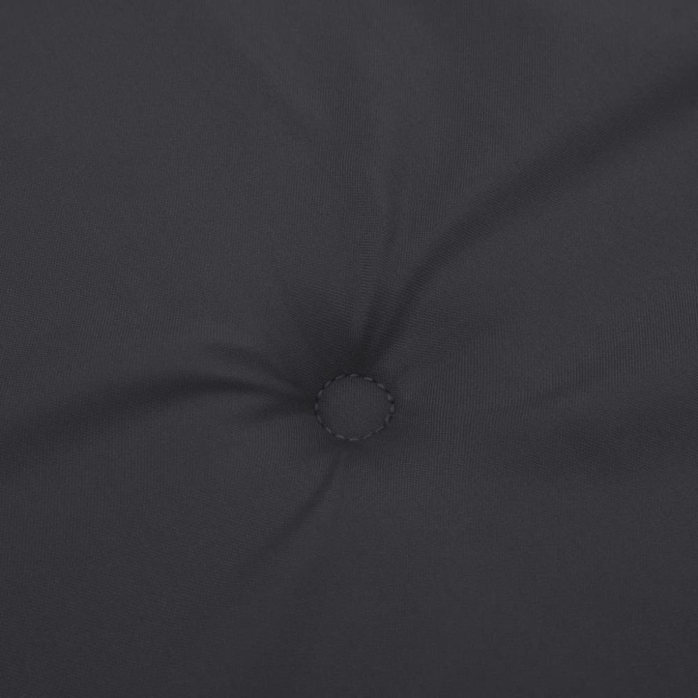 Produktbild för Stolsdynor 6 st svart 50x50x4 cm oxfordtyg