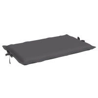 Produktbild för Solsängsdyna antracit 186x58x4 cm oxfordtyg