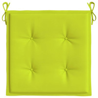 Produktbild för Stolsdynor 6 st ljusgrön 50x50x4 cm oxfordtyg
