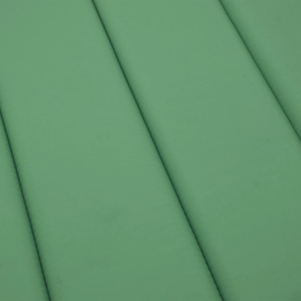Produktbild för Solsängsdyna grön 200x50x3 cm oxfordtyg