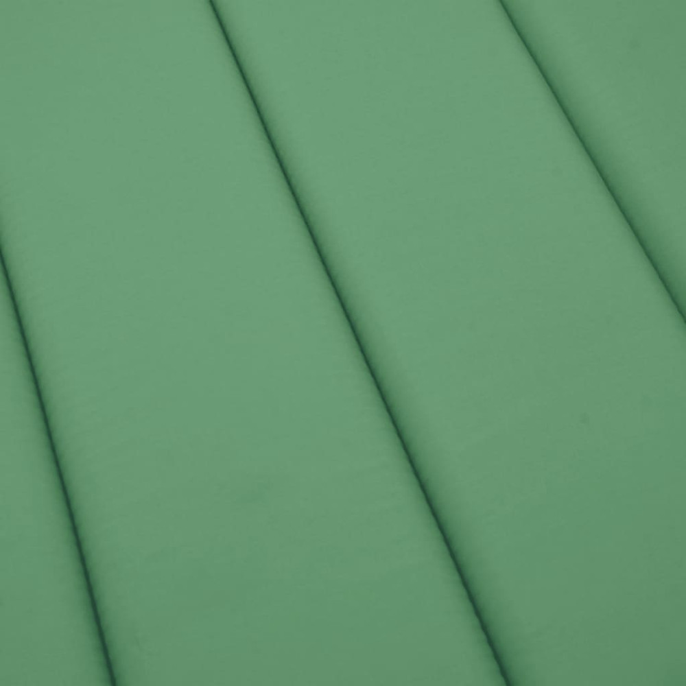 Produktbild för Solsängsdyna grön 200x60x3 cm oxfordtyg