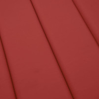 Produktbild för Solsängsdyna röd 200x50x3 cm oxfordtyg