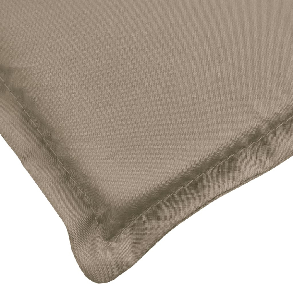 Produktbild för Solsängsdyna taupe 200x60x3 cm oxfordtyg