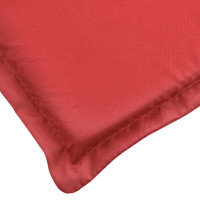 Produktbild för Solsängsdyna röd 200x60x3 cm oxfordtyg