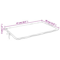 Produktbild för Solsängsdyna röd 186x58x3 cm oxfordtyg