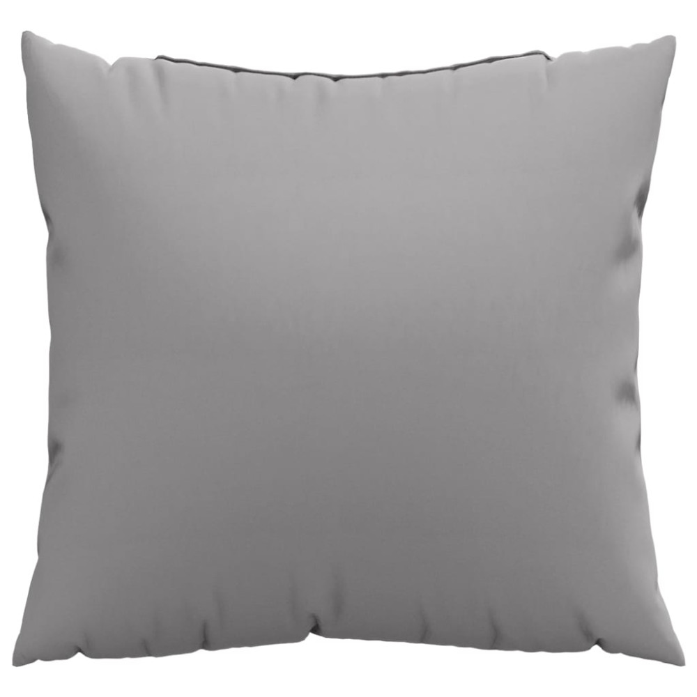 Produktbild för Prydnadskuddar 4 st grå 40x40 cm tyg